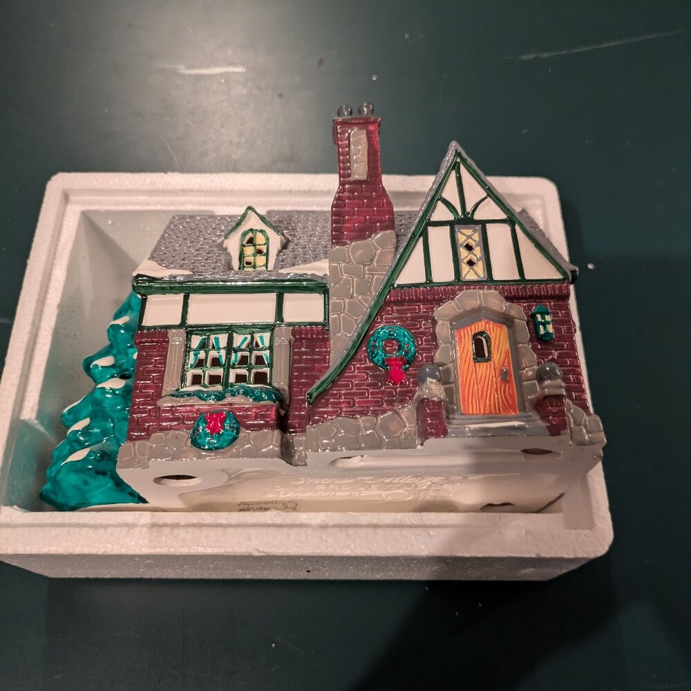 Department 56 Original Snow Village Oak Grove Tudor